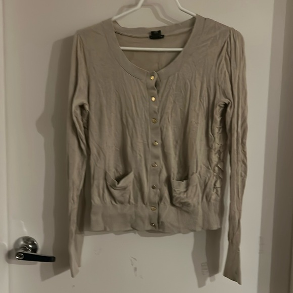 Excellent condition Club Monaco cotton/silk blend cardigan - Picture 2 of 6